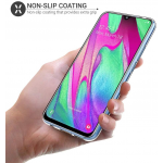 Clear Silicone TPU Gel Back Cover For Samsung Galaxy A40 SM-A405F Slim Fit and Sophisticated in Look